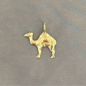 14k Gold Camel Charm